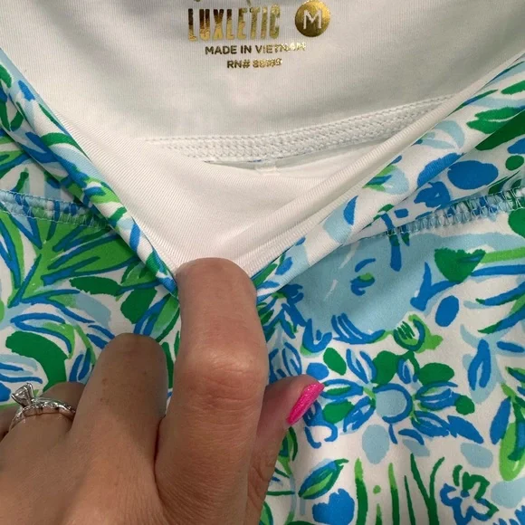 Lilly Pulitzer NWT Alia Skort - Hydra Blue - Picture 4 of 5